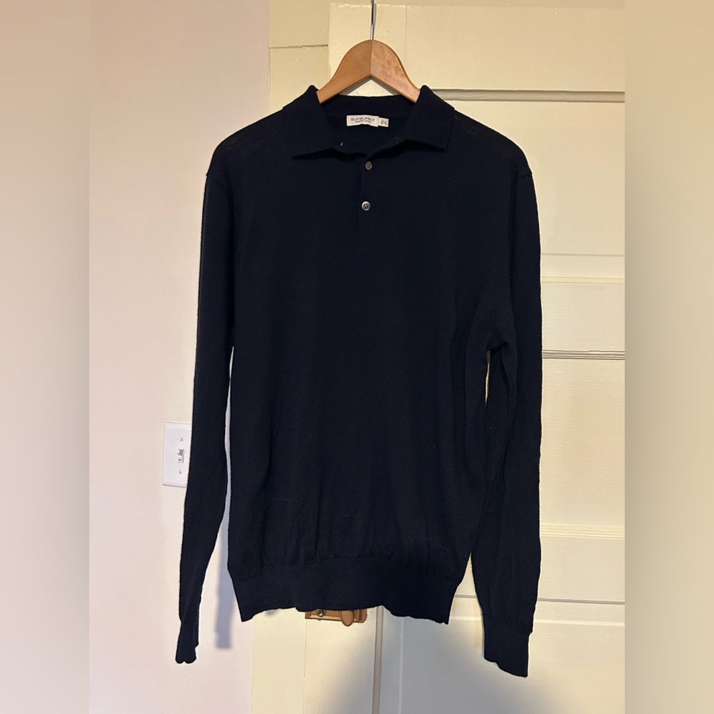 Suitsupply Merino wool sweater polo men’s XL